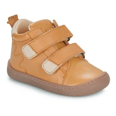 Easy Peasy MY DEBOO VELCRO boys's Children's Shoes (High-top Trainers) in Brown