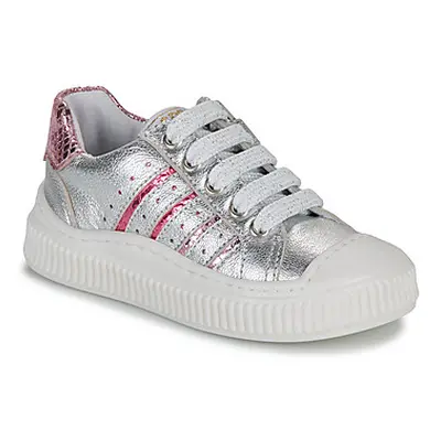 GBB COLISA girls's Children's Shoes (Trainers) in Silver