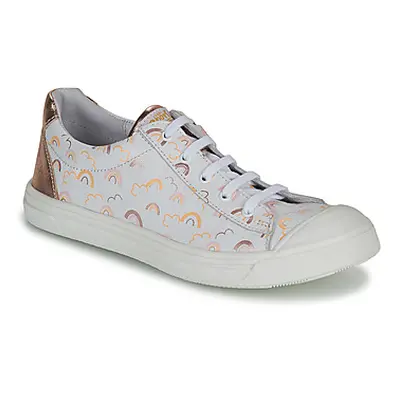 GBB MATIA girls's Children's Shoes (Trainers) in White