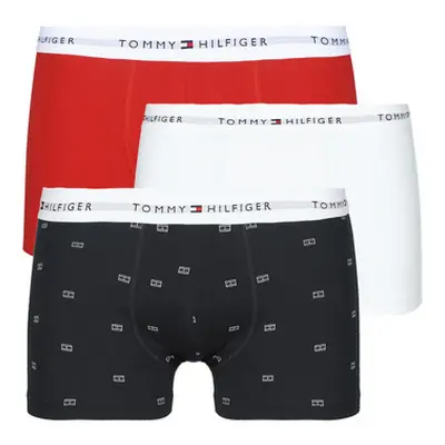 Tommy Hilfiger 3P TRUNK PRINT X3 men's Boxer shorts in Multicolour