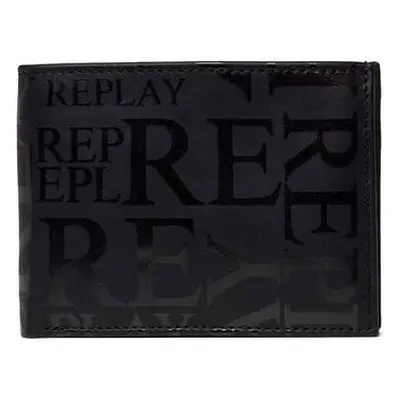 Replay Mens Wallet men's Purse wallet in Black