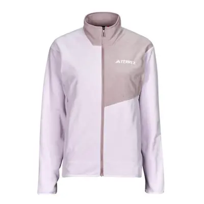 Adidas Multi Full-Zip Fleece Jacket women's Fleece jacket in Purple