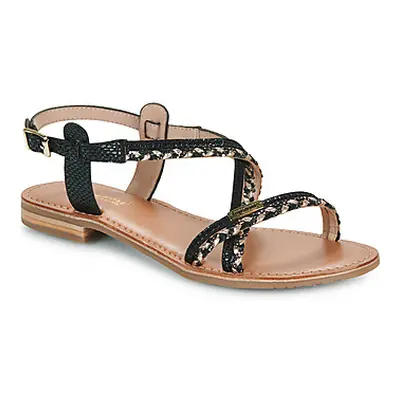 Les Tropéziennes par M Belarbi HOMONGO women's Sandals in Black