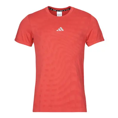 Adidas Gym+ Training Seamless T-Shirt men's T shirt in Red