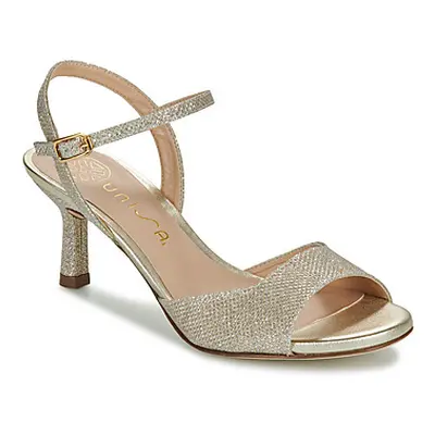 Unisa NAIKY women's Sandals in Gold