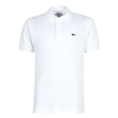 Lacoste POLO L12 12 REGULAR men's Polo shirt in White