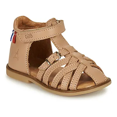 GBB LEOPOLDINE girls's Children's Sandals in Beige