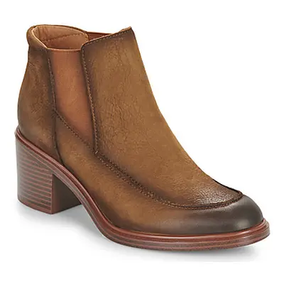 Mam'Zelle GENIE women's Low Ankle Boots in Brown