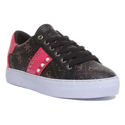 Guess Grasey5 women's Trainers in Brown