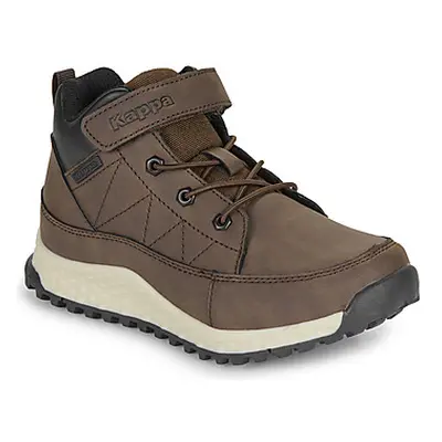 Kappa LOGO ANDEM EV KID boys's Children's Mid Boots in Brown