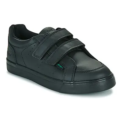 Kickers TOVNI TWIN VEL boys's Children's Shoes (Trainers) in Black