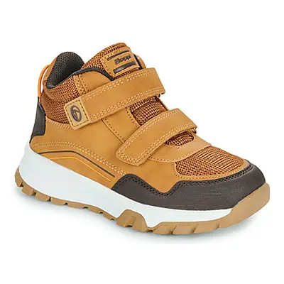 BEPPI 2202041-CAMEL boys's Children's Shoes (High-top Trainers) in Brown