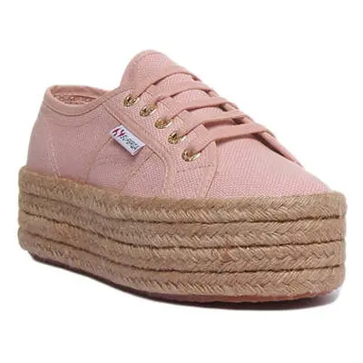 Superga 2790 Cotropew women's Mid Boots in Pink