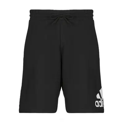 Adidas Essentials Big Logo French Terry Shorts men's Shorts in Black