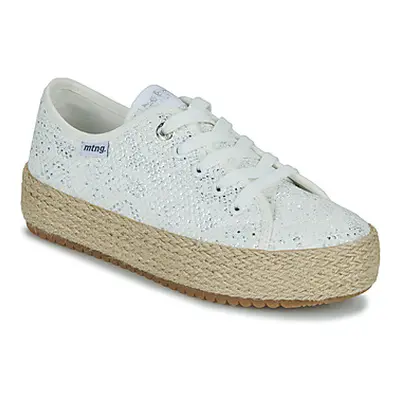 MTNG 60008B women's Shoes (Trainers) in White