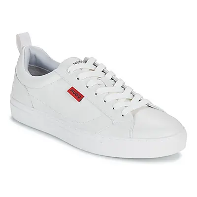 HUGO Morrie_Tenn_napu men's Shoes (Trainers) in White