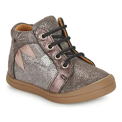 GBB CHOUGA girls's Children's Shoes (High-top Trainers) in Grey