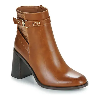 Les Petites Bombes JAHINA women's Low Ankle Boots in Brown