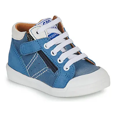 GBB ANATOLE boys's Children's Shoes (High-top Trainers) in Blue