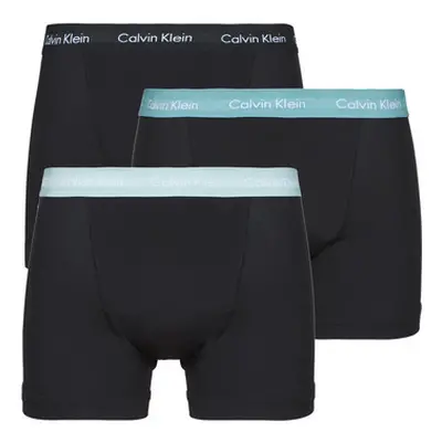 Calvin Klein Jeans TRUNK X3 men's Boxer shorts in Black