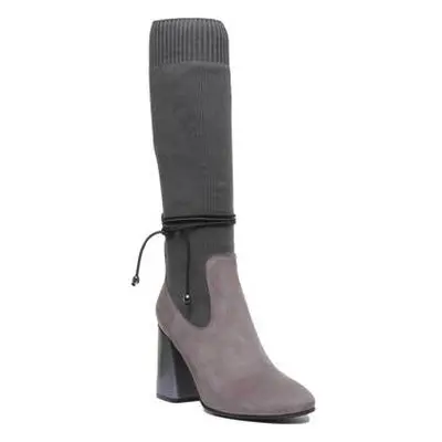 Justinreess England Holly women's High Boots in Grey