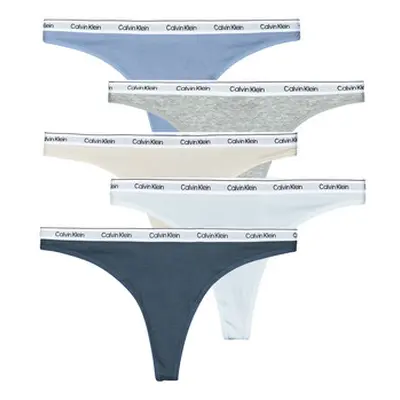 Calvin Klein Jeans THONG X5 women's Tanga briefs in Multicolour