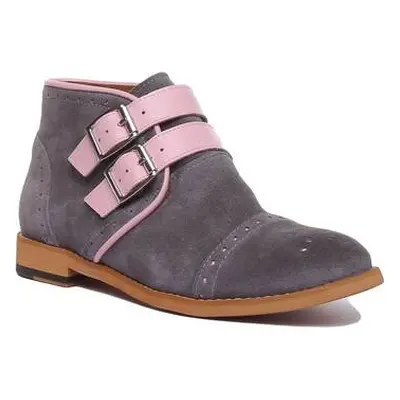 Justinreess England Imogen women's Low Ankle Boots in Grey