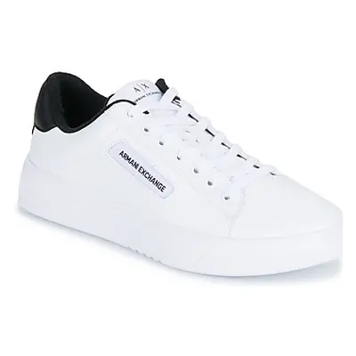 Armani Exchange XUX203 men's Shoes (Trainers) in White