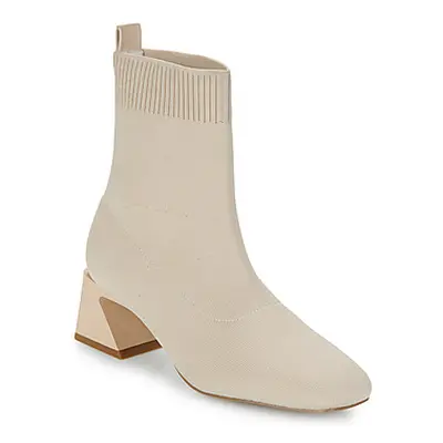 Exé Shoes ROMA women's Low Ankle Boots in Beige