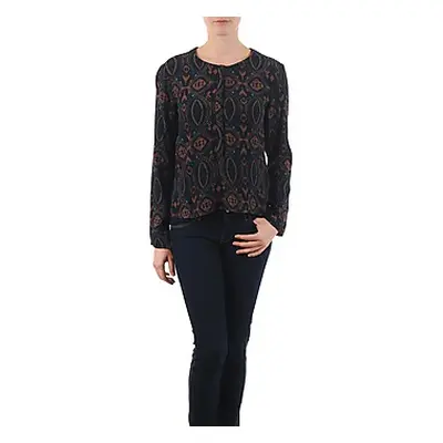 Antik Batik VEE women's Blouse in Black