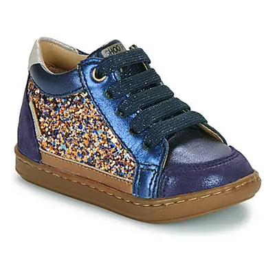 Shoo Pom BOUBA CONNECT girls's Children's Shoes (High-top Trainers) in Blue