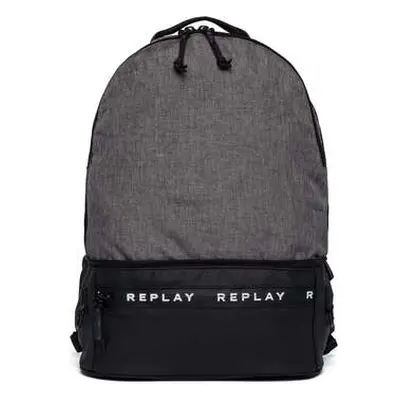 Replay Mens Backpack men's Bag in Black