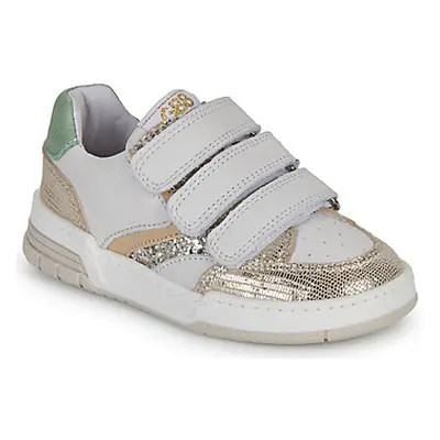 GBB LOKIDA girls's Children's Shoes (Trainers) in White