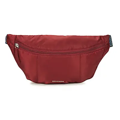 Bensimon BANANA BAG women's Hip bag in Bordeaux