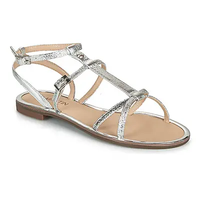 JB Martin GRIOTTES women's Sandals in Silver