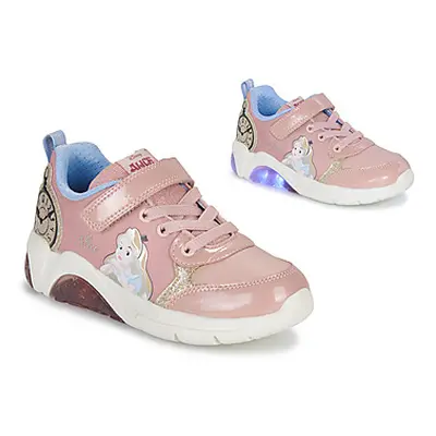 Geox J FADINLIGHT GIRL girls's Children's Shoes (Trainers) in Pink