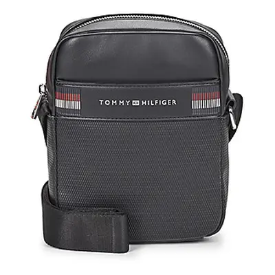 Tommy Hilfiger TH CORP TEXTURE MNI REPORTER men's Pouch in Black