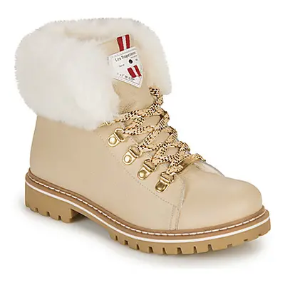 Les Tropéziennes par M Belarbi LACEN women's Mid Boots in Beige