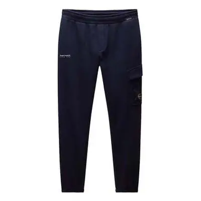 Napapijri Badge Cargo Joggers Dark Blue men's Sportswear in Blue