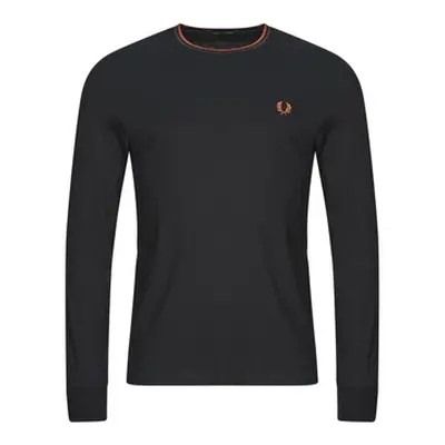 Fred Perry ZIP THROUGH men's in Black