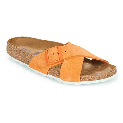 Birkenstock Siena SFB LEVE Russet Orange women's Mules / Casual Shoes in Orange