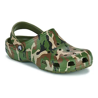 Crocs CLASSIC PRINTED CAMO CLOG men's Clogs (Shoes) in Kaki