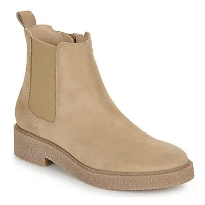 Unisa ETIOPE women's Mid Boots in Beige