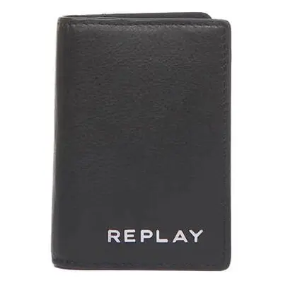 Replay Mens Card Holder men's Purse wallet in Black