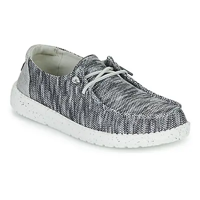 HEYDUDE Wendy Sox women's Slip-ons (Shoes) in Grey