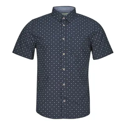 Tom Tailor 1034880 men's Short sleeved Shirt in Marine