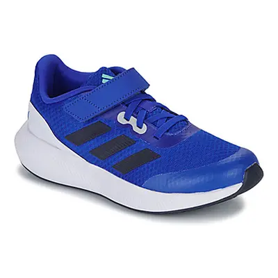 Adidas RUNFALCON 3.0 EL K boys's Children's Sports Trainers in Blue