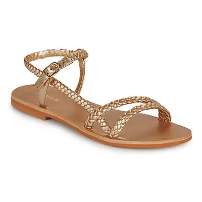 Jonak WAL women's Sandals in Gold