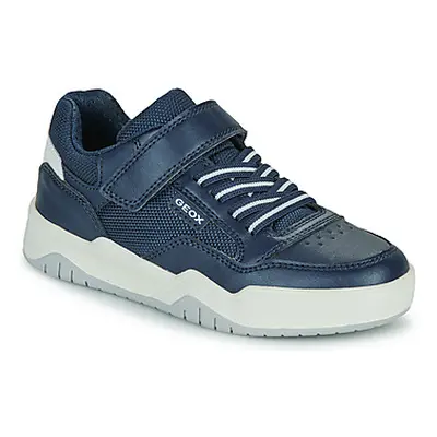 Geox J PERTH BOY boys's Children's Shoes (Trainers) in Blue