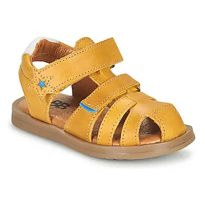 GBB MARINO boys's Children's Sandals in Yellow